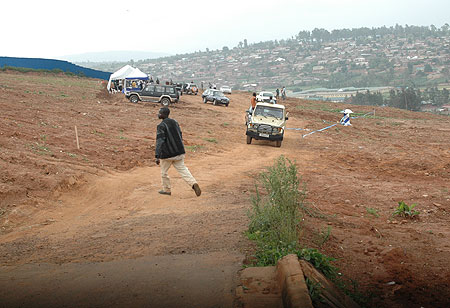 Land undergoing redevelopment in Kigali (File Photo)