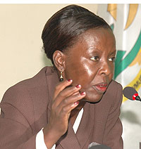 TO APPEAR; Louise Mushikiwabo (File photo)