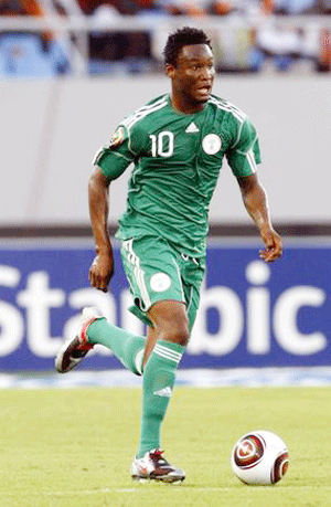 Obi Mikel has been left out of the Eagles squad to play Iran in November. (Net photo)