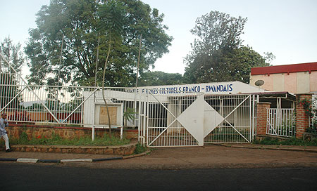 AT THE CENTRE; The French cultural centre (File photo)