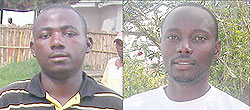 L-R : Hakizimana ; Ruterana