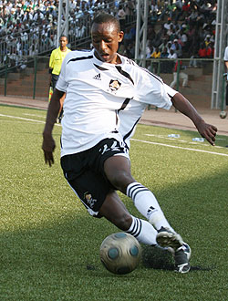 APR winger Jean Claude Iranzi is expected to play against Musanze. (File Photo)