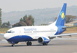 RwandAir aircraft (Courtsey Photo)