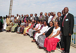 Some of the church leaders who attended the annual retreat (Photo; S. Nkurunziza)