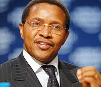 Tanzanian President Jakaya Kikwete