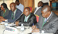 Participants attend the Amani Forum in Kigali recently. (Photo by J.Mbanda)