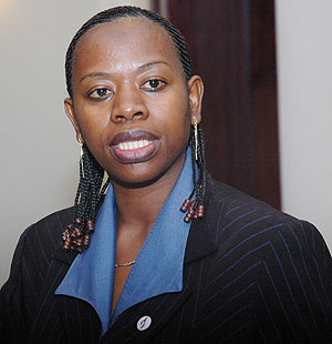 MADE CALL; Monique Nsanzabaganwa (File photo)