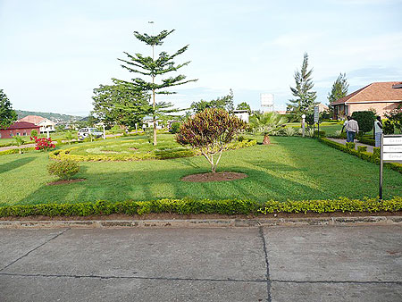 The hospitalu2019s gardens are welcoming.