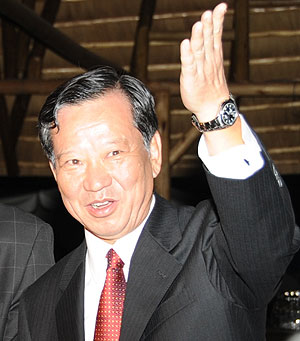 Japanese ambassador to Rwanda Kunio Hatanaka has assured his government's support (File Photo)