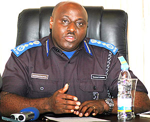 Commissioner General of Police Emmanuel Gasana