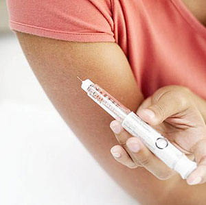 Taking insulin involves pricks as it is available only in form of injection (Internet Photo)