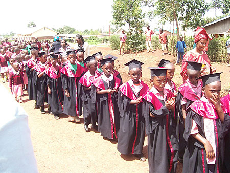 ORPCARE Primary pupils to study philosophy. Photo by S. Rwembeho.