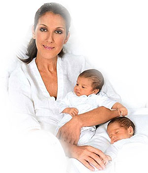 Celine dion discount twins surrogate