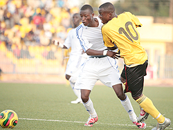 Rwanda's U-17  side (in white) took part in this year's Cecafa U-20 Campionships held in Eritrea and among the  their opponents was the eventual winners of the competition, Uganda. (File photo)