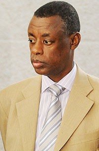 Defence Minister James Kabarebe (File Photo)