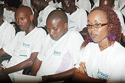 Youth at one of Imbuto Foundation Forums