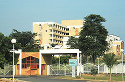 The front view of the parliamentary building in Kimihurura. A dispute has emerged over the installation of CCTVs in the building (File Photo).