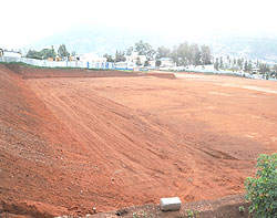 The new premises where the new Bus Terminal is supposed to be constructed (Photo T.Kisambira)