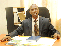 Dr.Ezekiel Sekibibi the new Rector of ULK (Photo T.Kisambira)