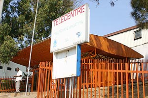 One of the Tele-centre in Kigali