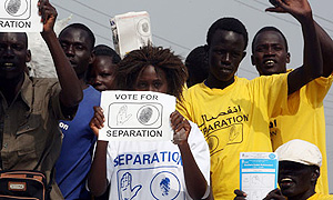 Southern Sudanese turned up in big numbers to decide their future (Internet Photo)