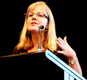 Dr Joy Lawn commended Rwanda's efforts in fighting child mortality (Net Photo)