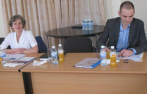 Some members of the Dutch delegation during the meeting with justice officials, on Friday (Courtsey Photo)