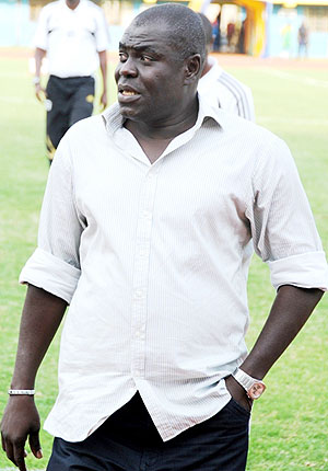 NOT HAPPY; Amavubi head coach Sellas Tetteh is disppointed by the fact that clubs have refused to release their players for CHAN preps. (File Photo)