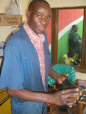 Jean Batiste Ingabire. (Photo by G. Ntagungira)