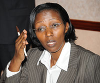 Minister of state for Energy and Water, Coletha Ruhamya