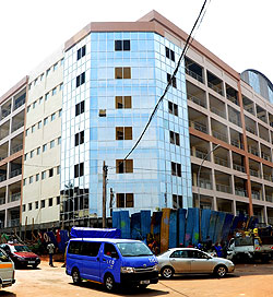 The structure of Nyarugenge modern market.  (Photo T Kisambira)