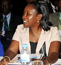 Minister Soline Nyirahabimana