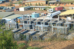 The power generators operated by RECO at Gikondo industrial area. The Utility wants to increase connections (File Photo)