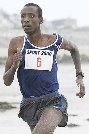 Steeple chase specialist Gervais Nizeyimana is one of the contenders