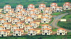 One of the housing estates in Kigali. Construction is one the big drivers of economic growth in Rwanda (File photo)