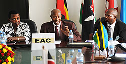 (L-R)Mary Gahonzire, the Commissioner General of Prisons, Minister Fazil Harerimana and Burundi Ministry of Justice advisor, Nestor Kayobera during the meeting (Photo T.Kisambira)