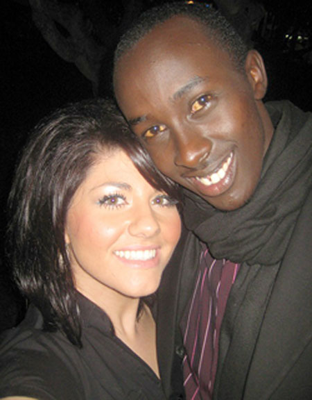 Soon to be husband and wife. Jean Claude Ndayishimiye and fiancu00e9e, Courtney Alisha Cole.