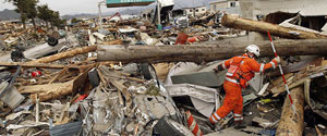 Japan after the earthquake and Tsunami (Net photo)