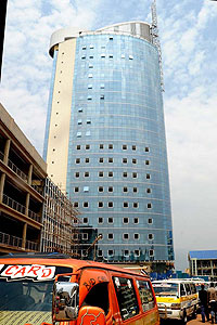 Kigali City Tower. Such buildings will ensure that businesses shift their operations from residential buildings. (File Photo)