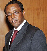 Senate president Dr Vincent Biruta received DRC envoy