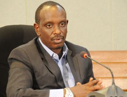 Health Minister Dr Richard Sezibera has cautioned medics on efficiency (File Photo)