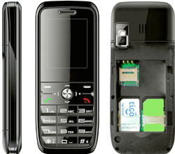 Tigo's dual sim phone