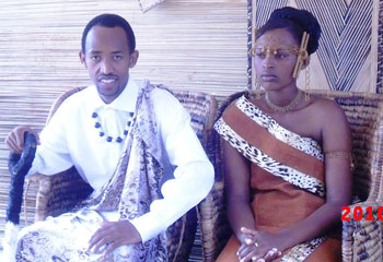 Egide Amani and his wife Denyse Mwiza. (Courtesy photo)