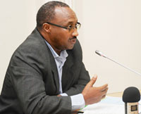 Caretaker Information Minister, Protais Musoni.