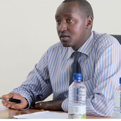 Patrice Mulama, the Executive Secretary of the Media High Council (MHC) (File Photo)