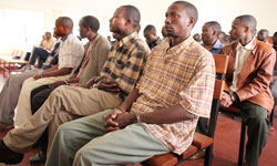 Grenade attack suspects in court. They have logged their appeal on bail to High Court (File Photo).