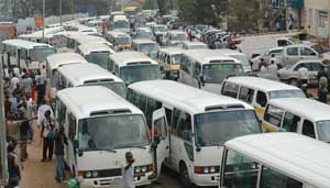 Commuter Taxis in Kigali (File Photo) 