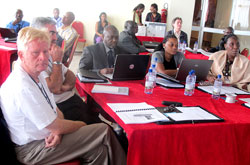 Participants of the Workshop on sanitation and Hygiene. (Photo J Mbanda)