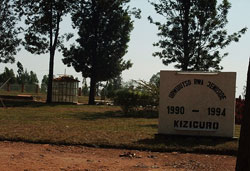 Kiziguro genocide memorial site where thousands of Tutsi were killed under the command of Jean Baptiste Gatete.(Photo D Ngabonziza)