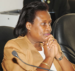 EAC Deputy Secretary General in charge of Political Federation, Hon. Beatrice Kiraso (File photo)